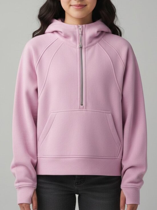 lululemon athletica Tops - Lululemon Scuba Oversized Half-Zip Hoodie (Size XS)